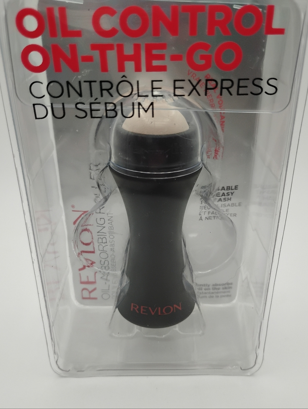 Revlon Black Oil Control On-The-Go Portable Absorbing Applicator